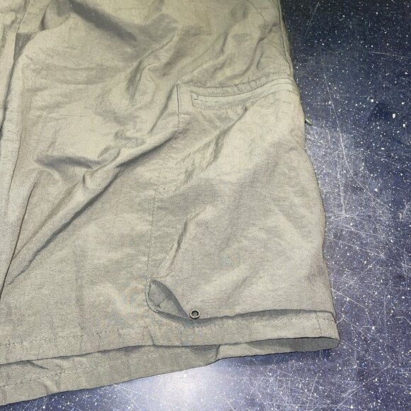 Columbia Mens Swim Trunks Board Shorts Olive Green Hiking Cargo Pockets Sz M - Picture 4 of 11